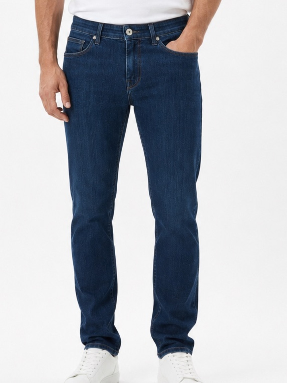 PAIGE Lennox Men's Slim Fit Jeans Size 30 Dark Wash Stretch Designer Denim